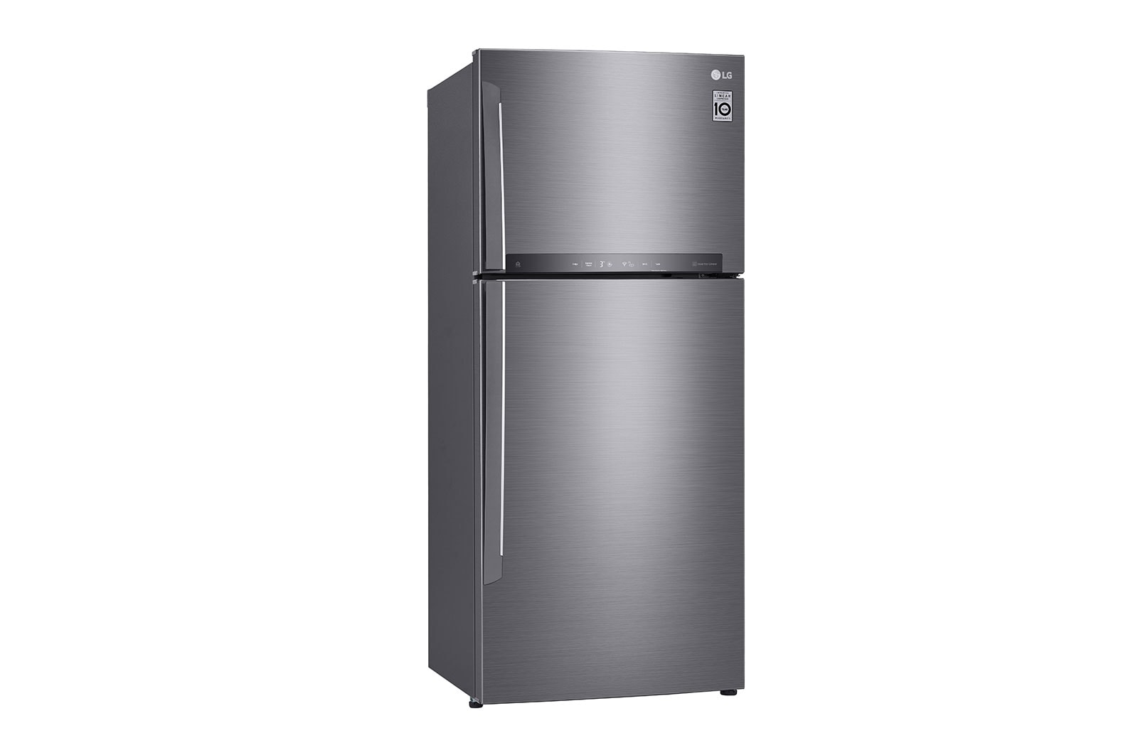 LG Linear Compressor 410 Liter, 14 Cubic Feet, Digital, Hygiene Fresh Filter, Door Cooling, GN-H562HLHU