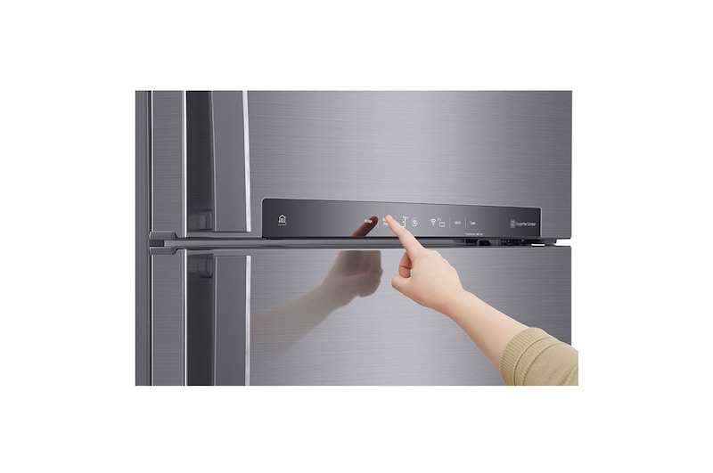 LG 506L LG Top Freezer Linear Cooling™, Silver, GN-H722HLHU