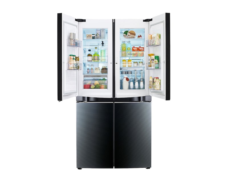 LG 6 Doors Refrigerator with Dual Door-In-Door™, GR-D34FBGHL