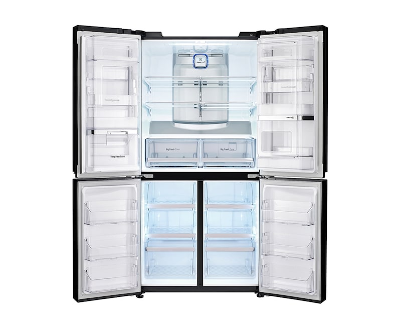 LG 6 Doors Refrigerator with Dual Door-In-Door™, GR-D34FBGHL