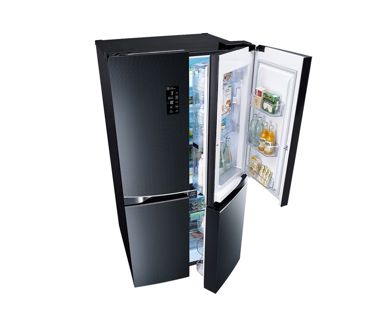 LG 6 Doors Refrigerator with Dual Door-In-Door™, GR-D34FBGHL