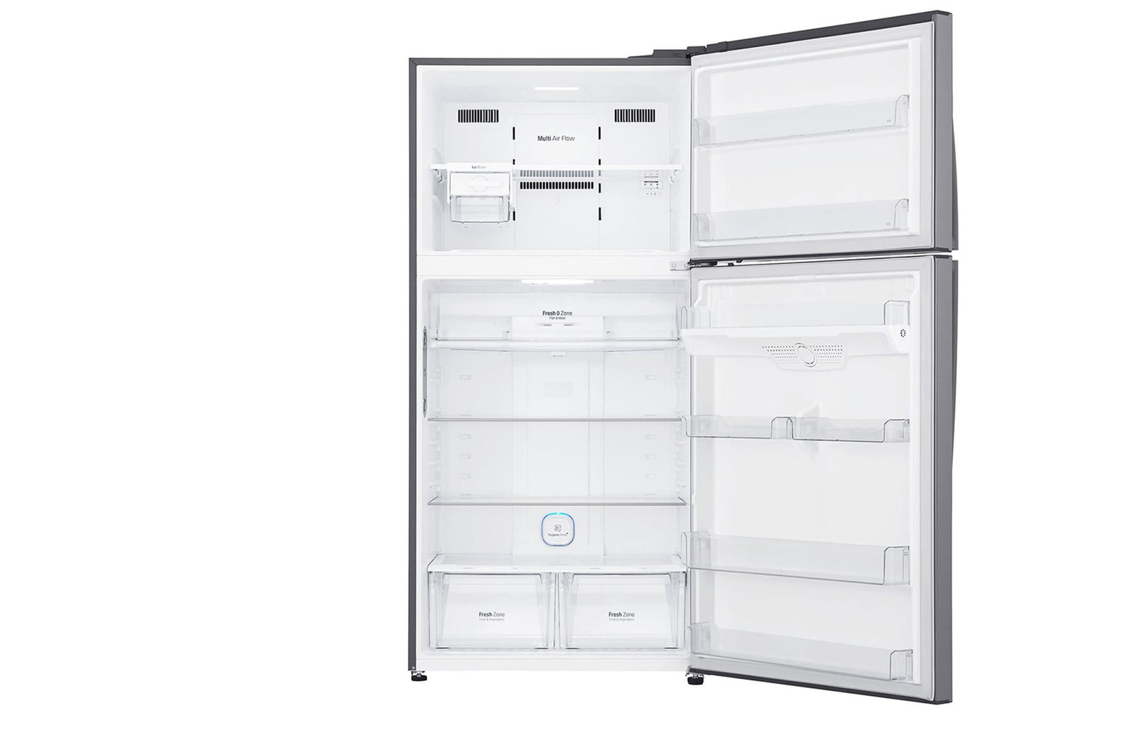 front open without food