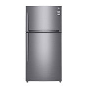 Front view of 592L LG Top Freezer Linear Cooling™, Silver GR-H822HLHU