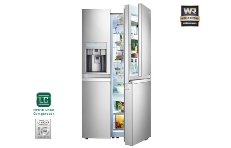 LG DOOR-IN-DOOR™, GR-J297WSBN