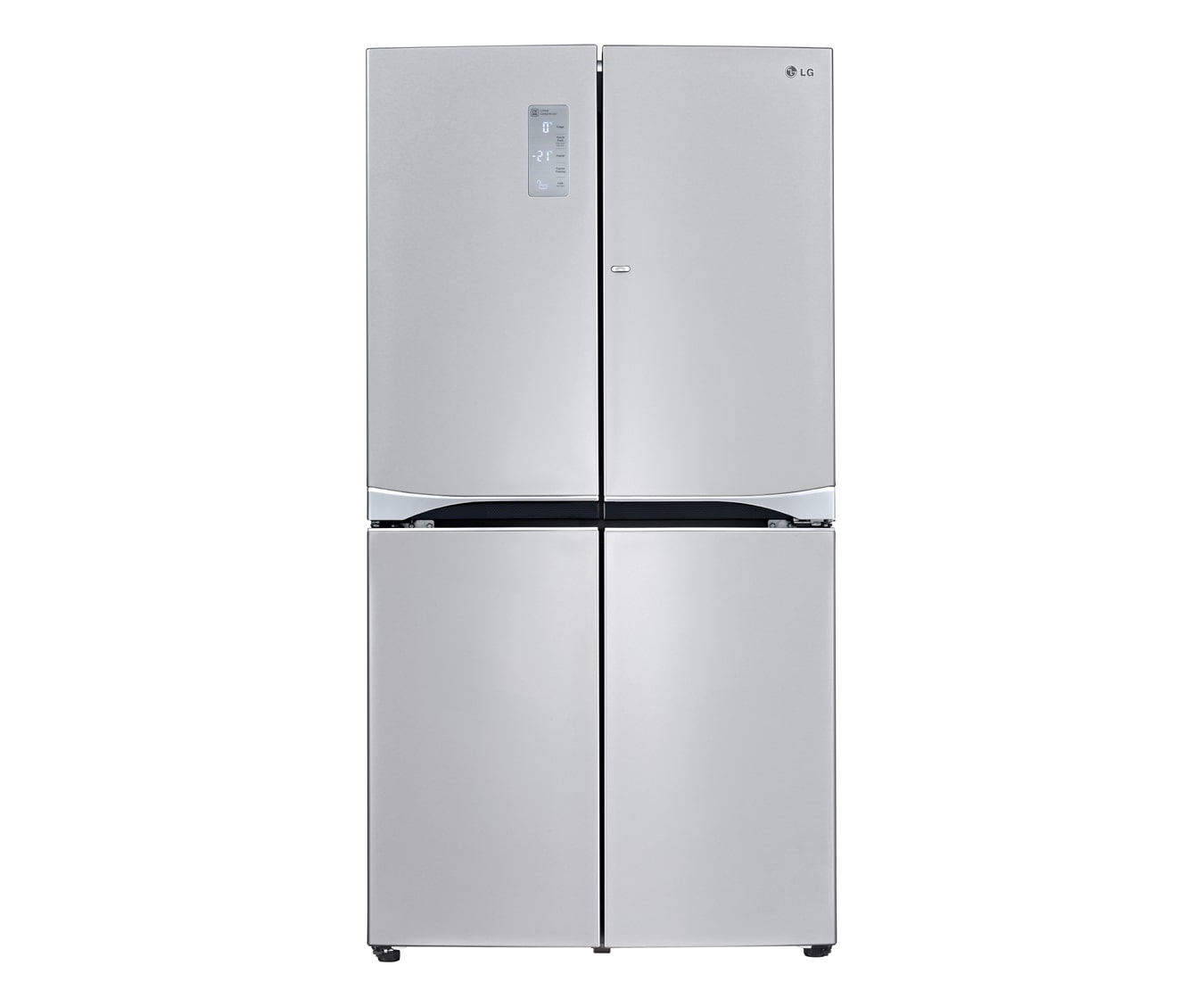 Front view of DOOR-IN-DOOR SIDE-BY-SIDE Refrigerator GR-M31FWCHL
