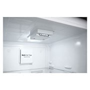 LG 309L LG Top Freezer, Multi Air Flow, Silver, GTF312SSBN