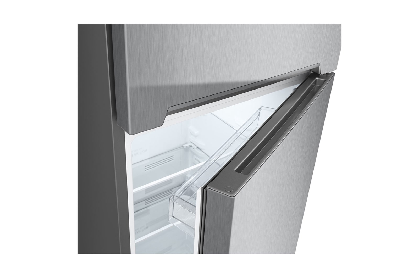 LG 309L LG Top Freezer, Multi Air Flow, Silver, GTF312SSBN