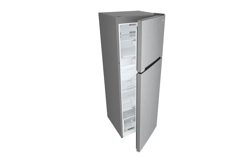 LG 309L LG Top Freezer, Multi Air Flow, Silver, GTF312SSBN