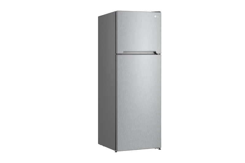LG 309L LG Top Freezer, Multi Air Flow, Silver, GTF312SSBN