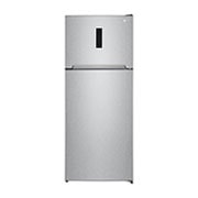 Front view of  401L LG Top Freezer, Multi Air Flow, Silver GTF402SSAN