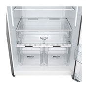 LG  401L LG Top Freezer, Multi Air Flow, Silver, GTF402SSAN