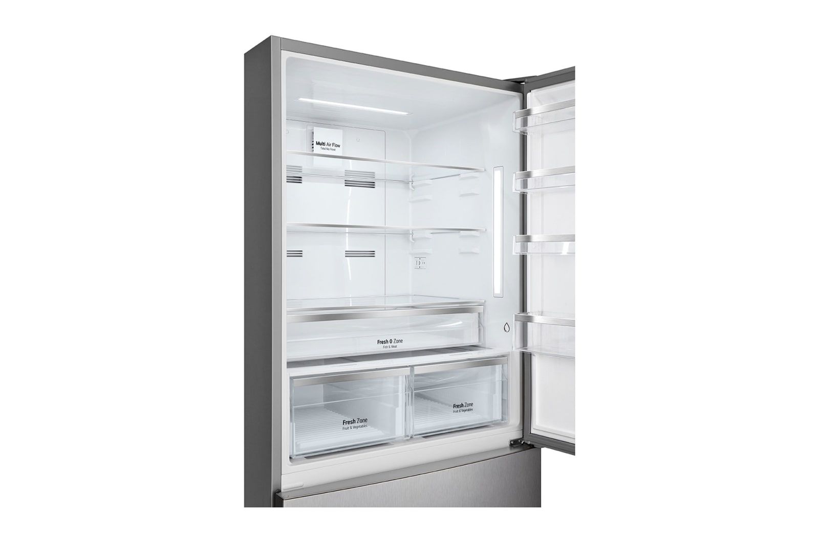 LG 588L LG Bottom Freezer, Multi Air Flow, GTF569PSAM