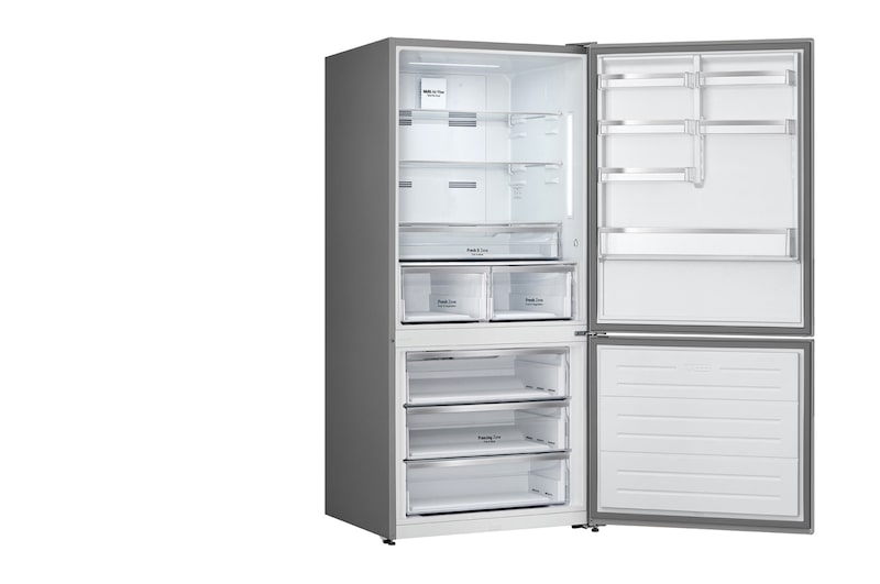 LG 588L LG Bottom Freezer, Multi Air Flow, GTF569PSAM