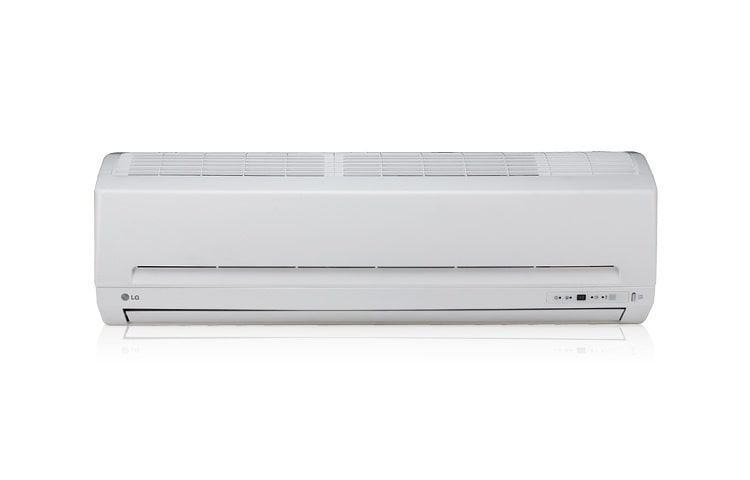 Front view of LG Jet Cool, Single Split Wall Mounted,12,18,24K BTU, Heating &amp; Cooling. KS-H1264EA1