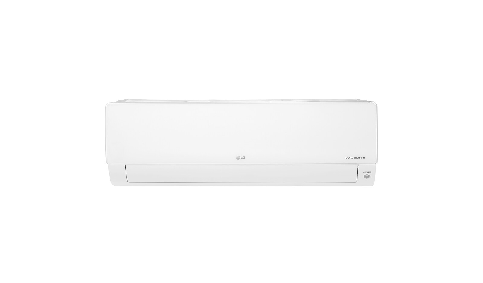 Front view of DUALCOOL Inverter Cooling &amp; Heating AC, 12000 BTU, Energy Saving, Fast Cooling, Quiet Cooling S4-W12JA3AA