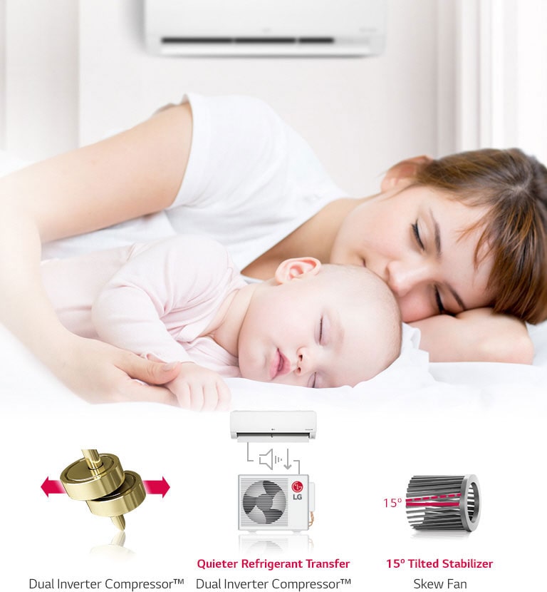 LG S-PLUS Dual Inverter AC 3 HP Cool/Heat S4-W24K23AE | LG EG LG S-PLUS Dual Inverter AC 3 HP Cool/Heat S4-W24K23AE | LG EG