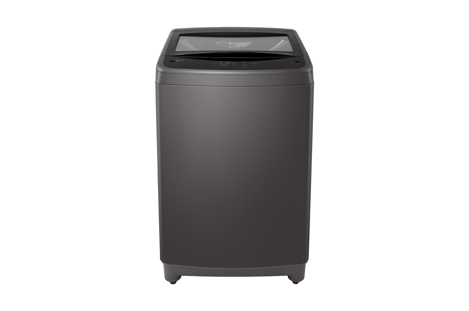 Front view of New Top Load Washing Machine-10kg Middle Black T10V1TEHG2