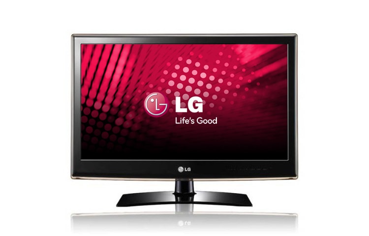Front view of 22&#34; HD LED TV 22LV2510