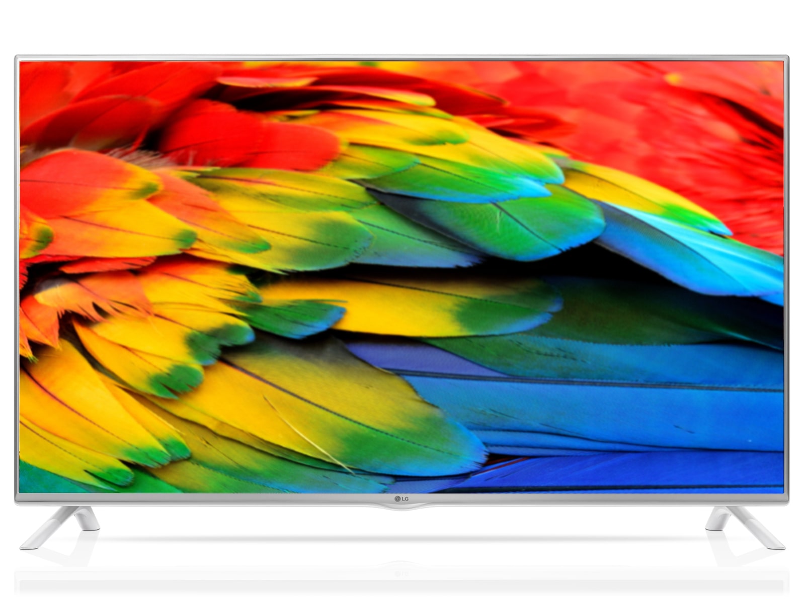 Front view of LG TV 42LF551V