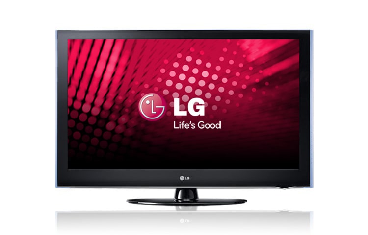 Front view of a television that makes sure you never miss a thing 42LH50YR