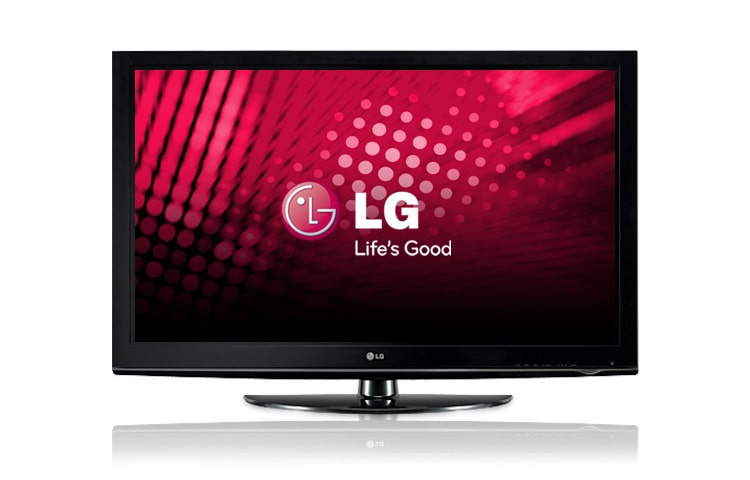 Front view of DOES YOUR TELEVISION DELIVER ACTION THIS REAL 42PQ30R