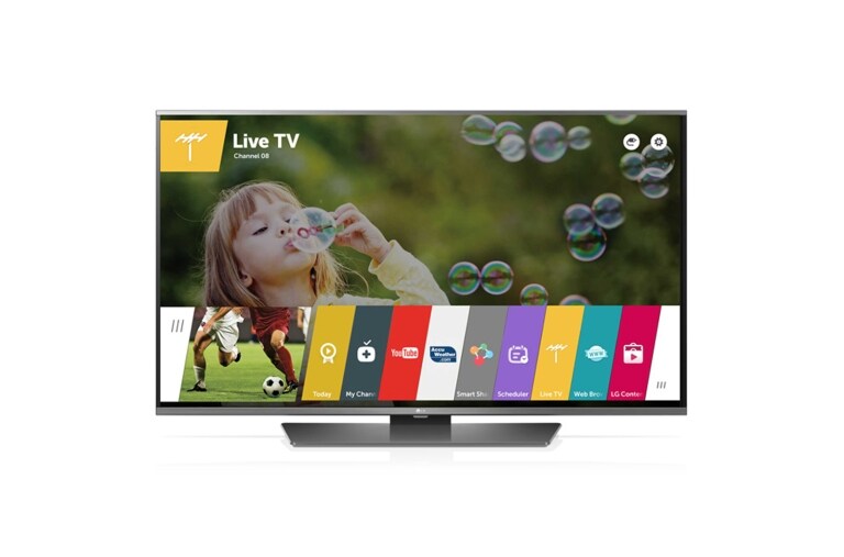 Front view of LG webOS TV 43LF6300