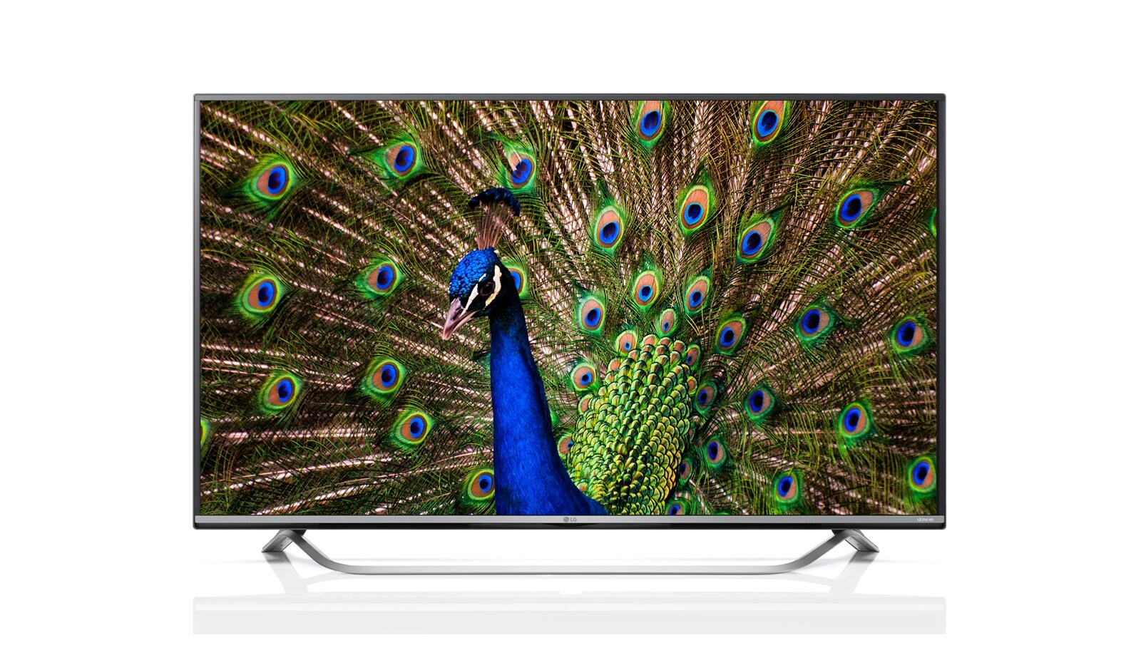 Front view of LG ULTRA HD TV 43UF770T