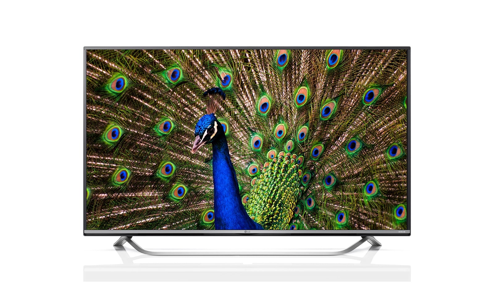 Front view of LG ULTRA HD TV 43UF770V