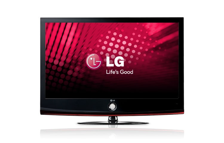 Front view of a television that is perfectly slim 47LH70YR