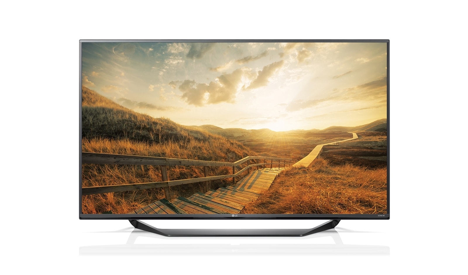 Front view of LG ULTRA HD TV 49UF671T