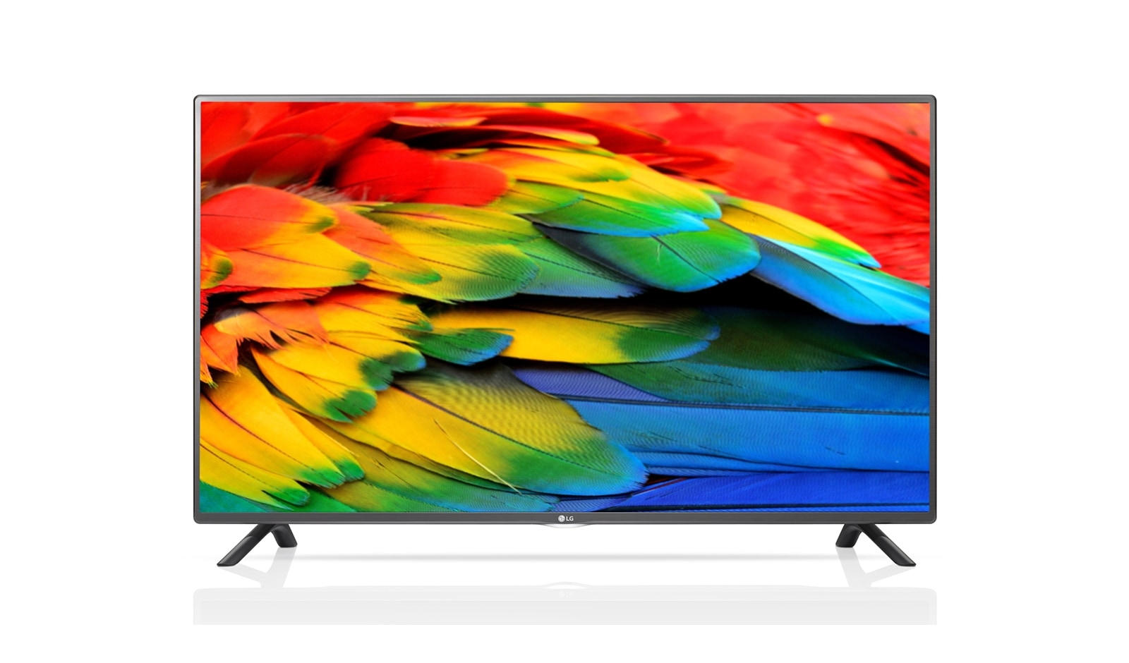 Front view of LG TV 50LF5600