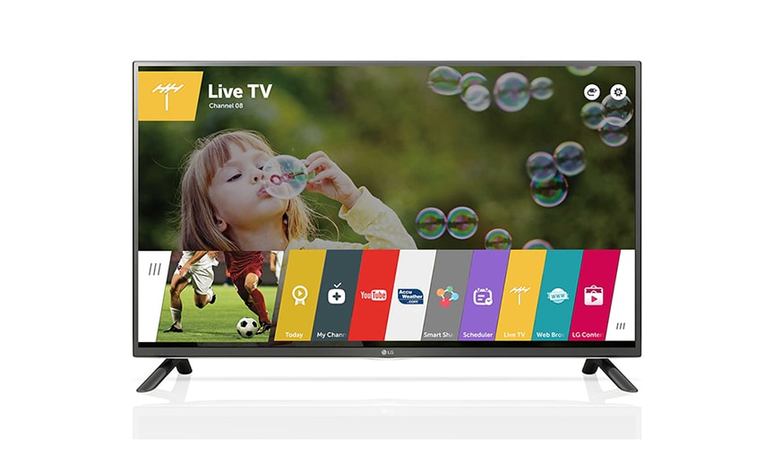 Front view of LG webOS TV 50LF6500