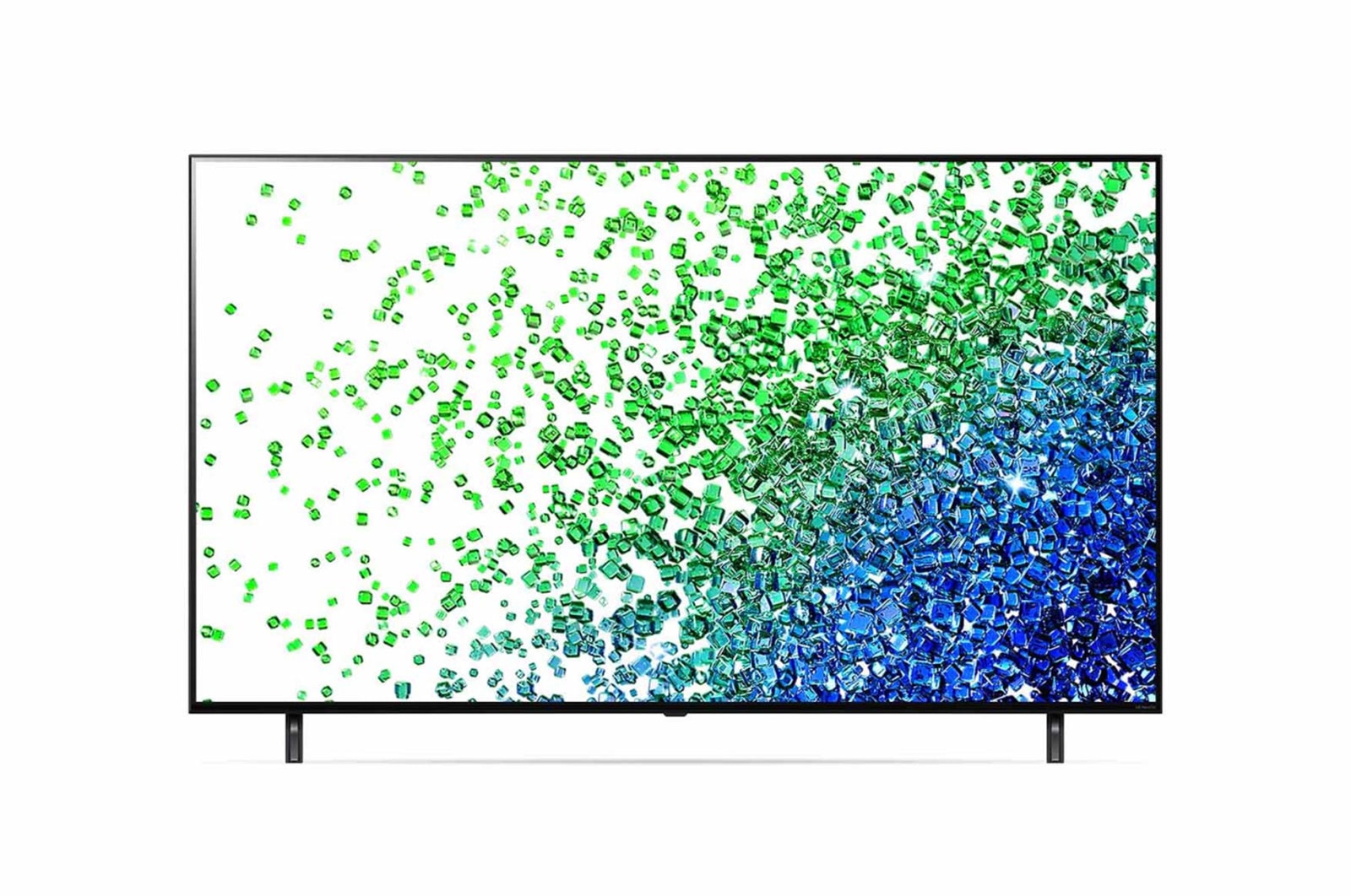 LG NanoCell TV 50 Inch NANO80 Series Cinema Screen Design 4K Active HDR webOS Smart with ThinQ AI Local Dimming, 50NANO80VPA