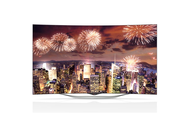 Front view of LG CURVED OLED TV 55&#39;&#39; EC93  55EC930T
