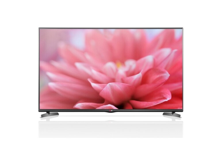 Front view of LG CINEMA 3D TV with IPS panel 55LB6230