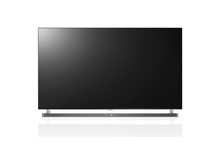 Front view of CINEMA 3D Smart TV with webOS 55LB870T