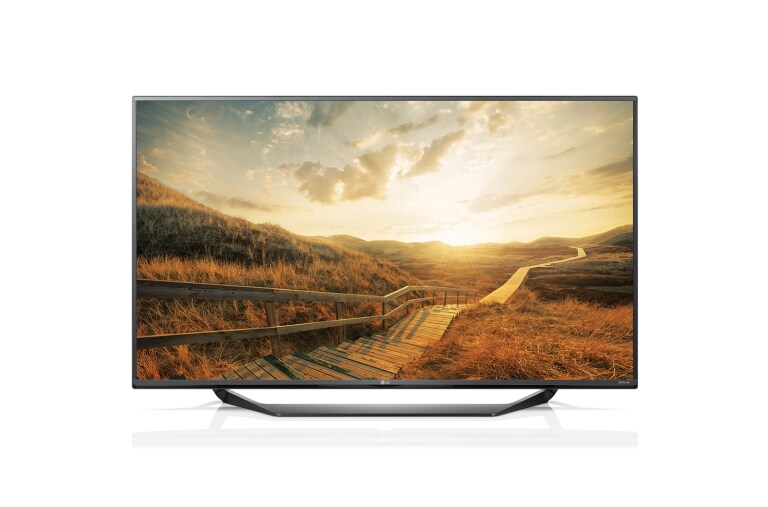 Front view of LG ULTRA HD TV 55UF671T