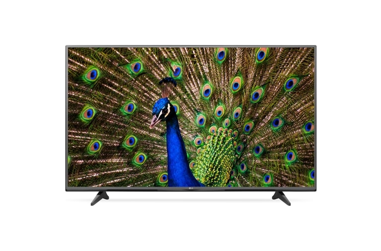 Front view of LG ULTRA HD TV 55UF680T