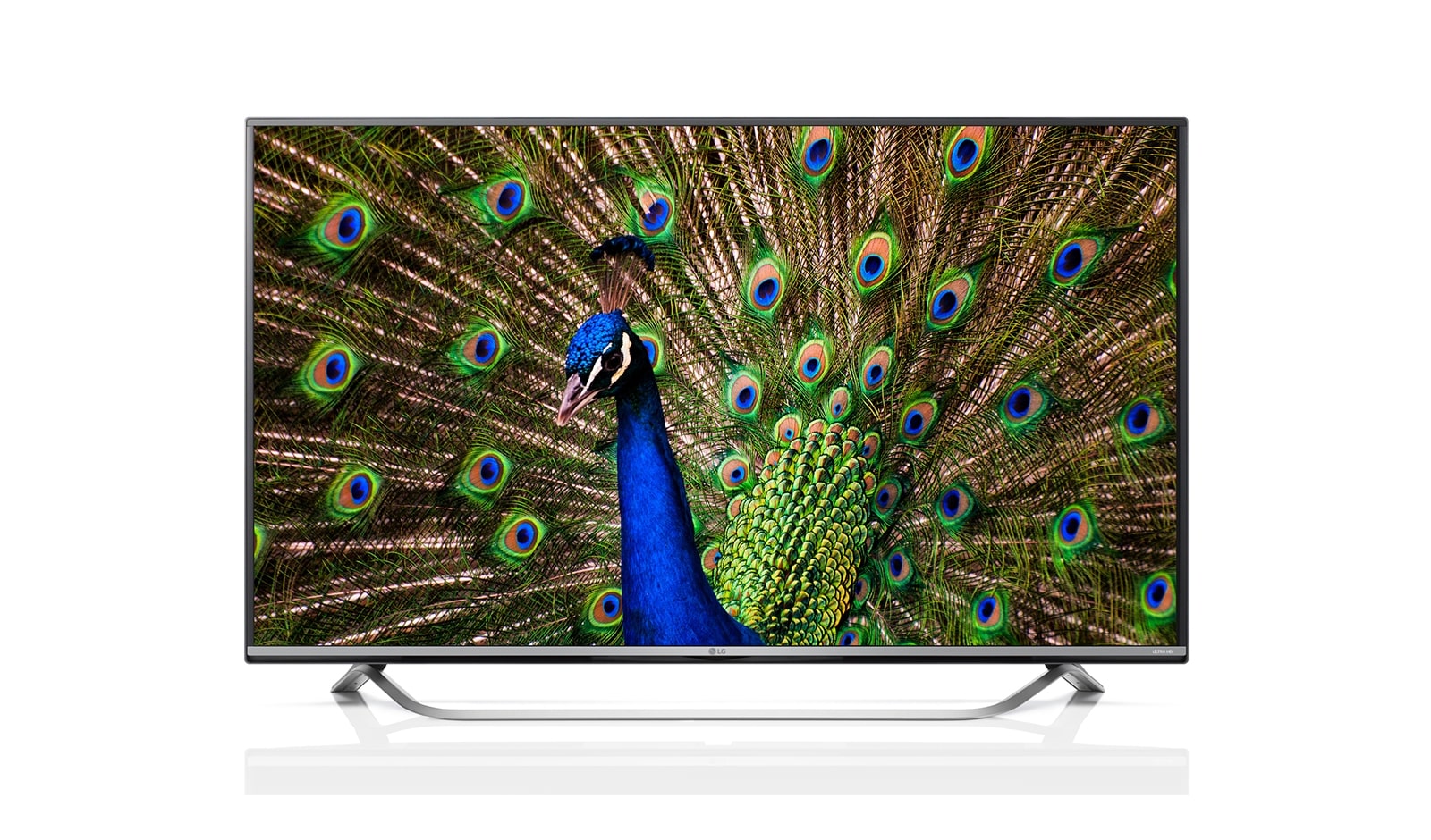 Front view of LG ULTRA HD TV 55UF770T