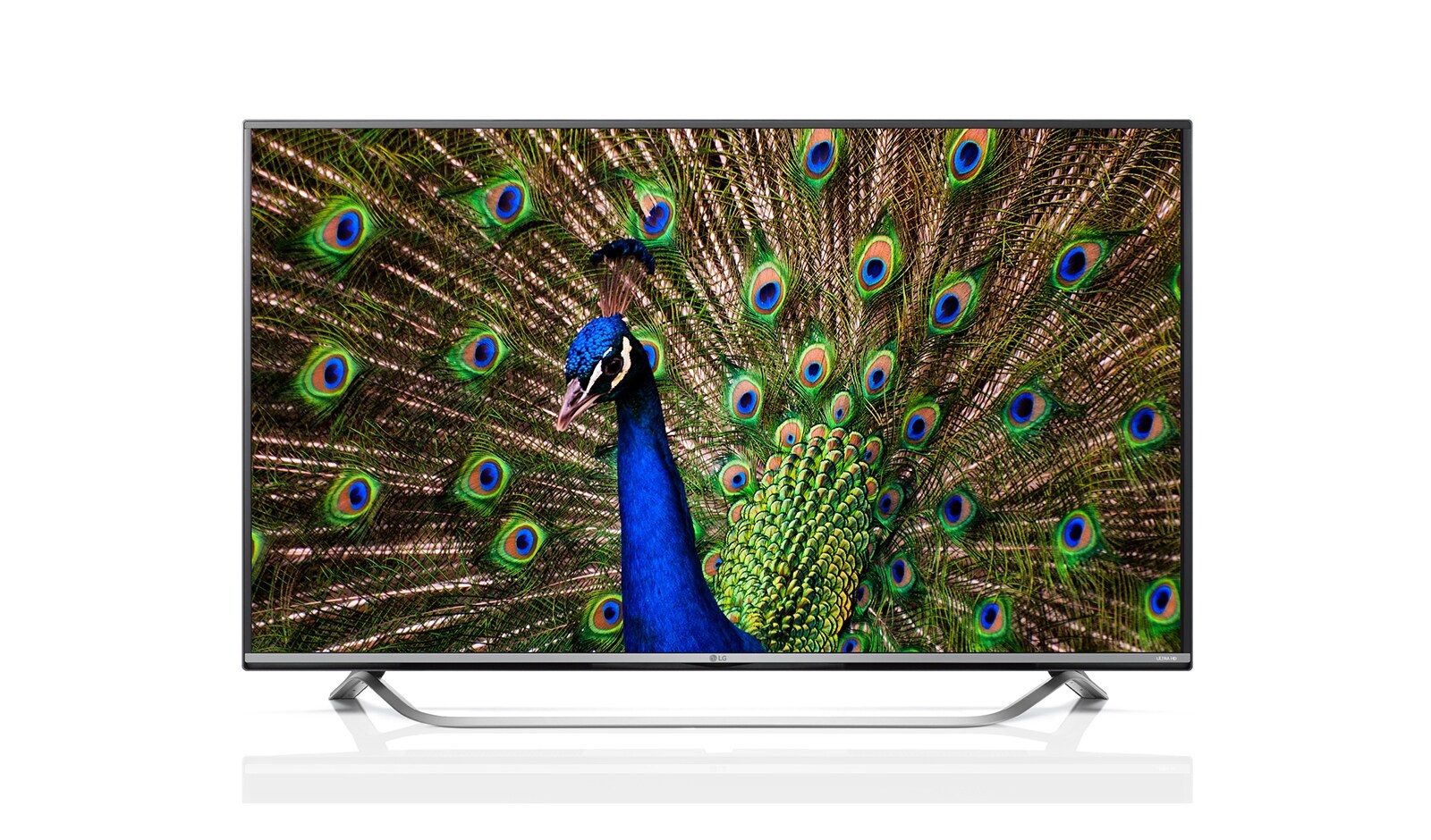 Front view of LG ULTRA HD TV 55UF770V