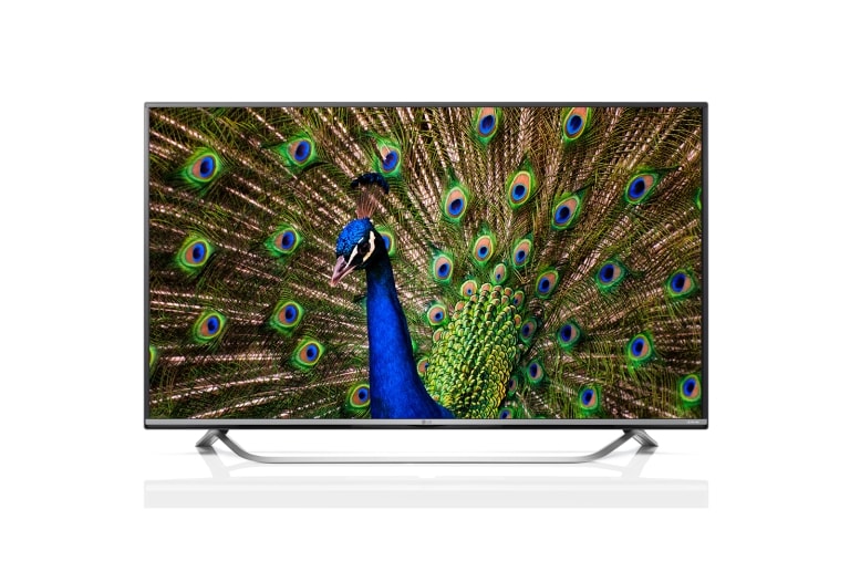 Front view of LG ULTRA HD TV 55UF770V