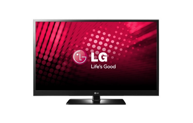 Front view of 60&#34; 3D Plasma TV 60PZ550