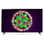 LG NanoCell TV 65 Inch NANO80 Series, Cinema Screen Design 4K Active HDR WebOS Smart AI ThinQ Local Dimming, 65NANO80VNA