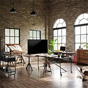 LG NanoCell TV 65 Inch NANO80 Series, Cinema Screen Design 4K Active HDR WebOS Smart AI ThinQ Local Dimming , 65NANO80VPA