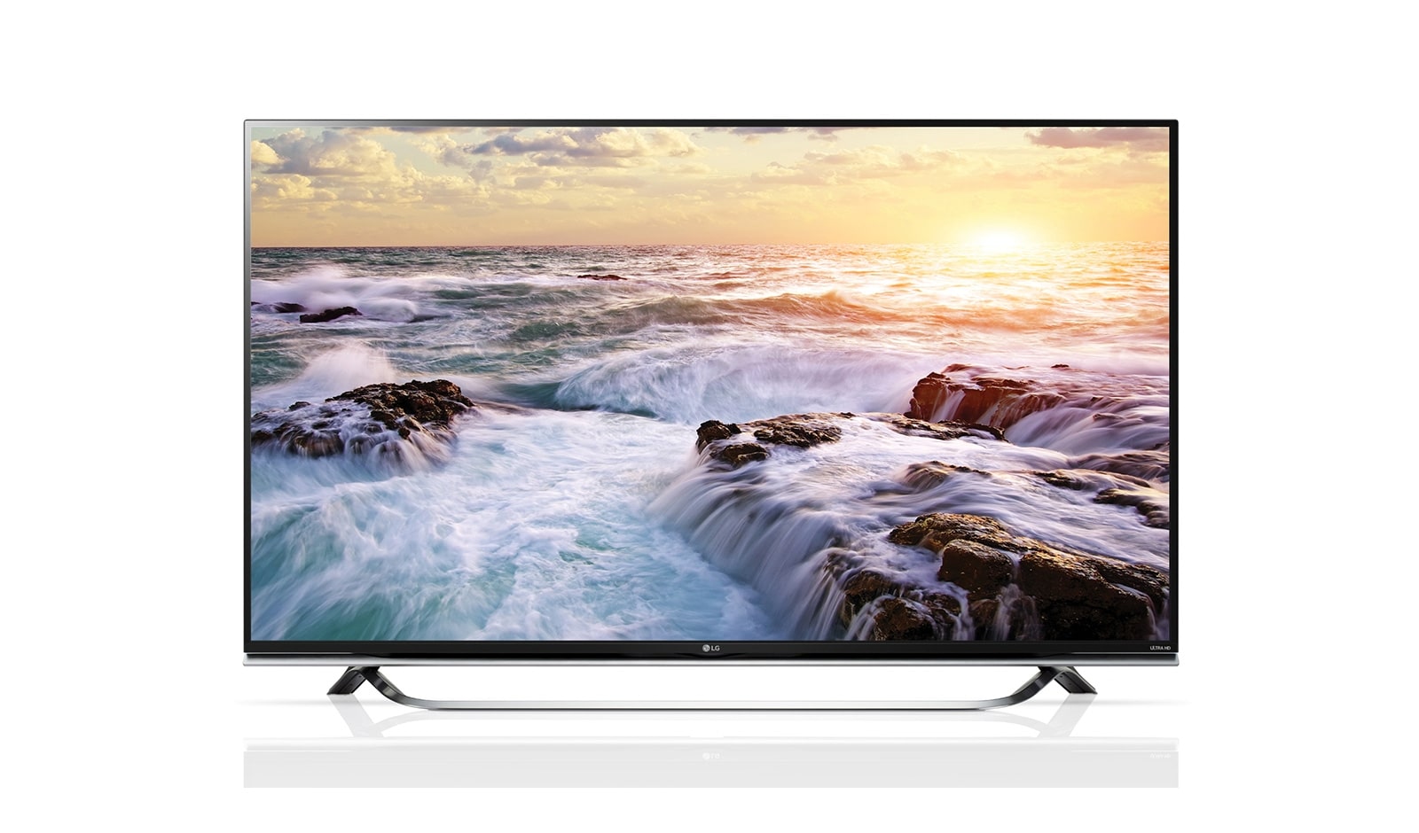 Front view of LG ULTRA HD TV 65UF850T