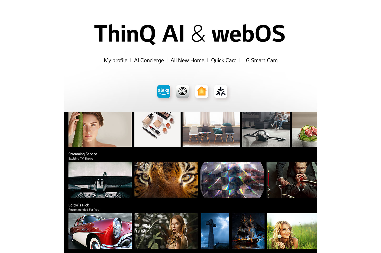 ThinQ AI & webOS
