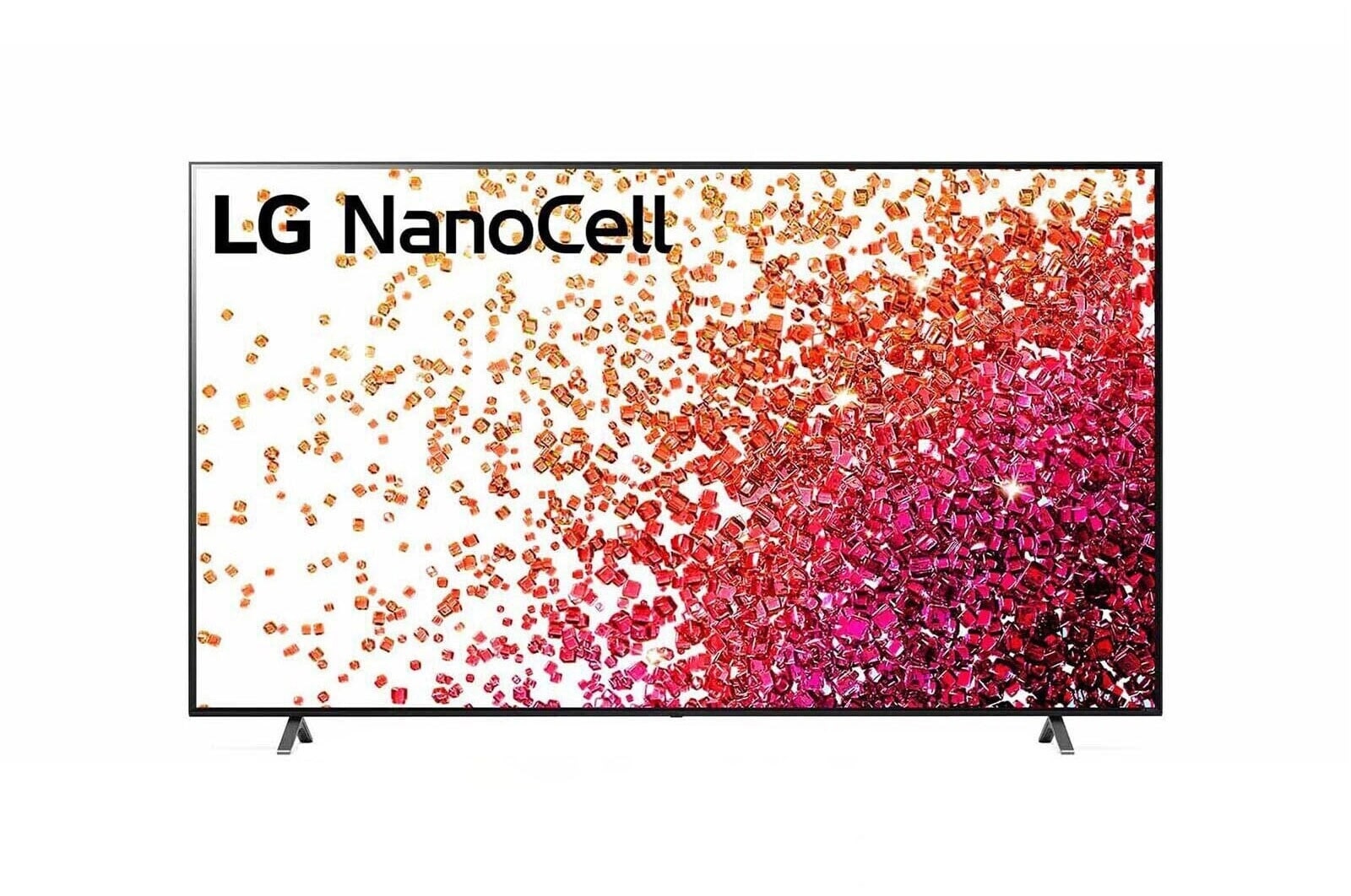 A front view of the LG NanoCell TV