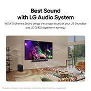 Best sound with LG Audio System