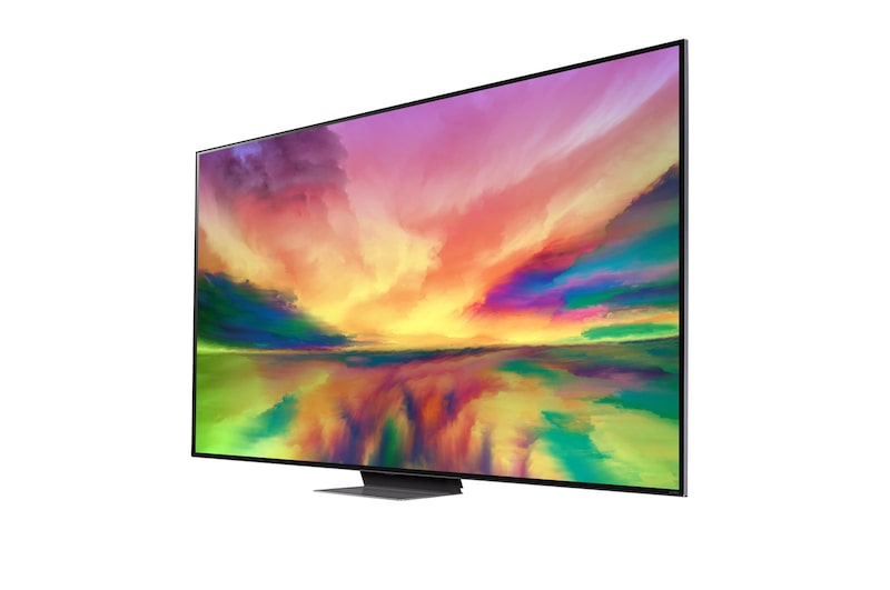 LG,  Colour Technology QNED TV, 86 inch QNED81R series, WebOS Smart AI ThinQ, Magic Remote, 3 side cinema, HDR10, HLG, AI Picture Pro, AI Sound Pro (5.1.2ch), 1 pole stand, 2023 New, 86QNED816RA