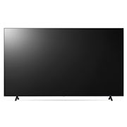 LG, UHD 4K TV, 86 inch UR80 series, WebOS Smart AI ThinQ, Magic Remote, 3 side cinema, HDR10, HLG, AI Sound Pro (5.1.2ch), 2 Pole stand, 2023 New, 86UR80006LA